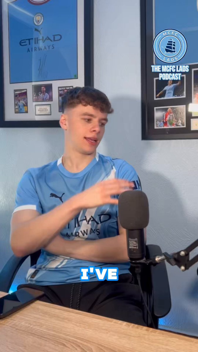 City before anything / anyone else 😅 Luke &amp; Alex managed 57/57 games this season, and wouldn’t give up the record for ANYTHING. Catch Episode 3 of the MCFC Lads podcast tomorrow at 5pm (YouTube &amp; Spotify) 🎧