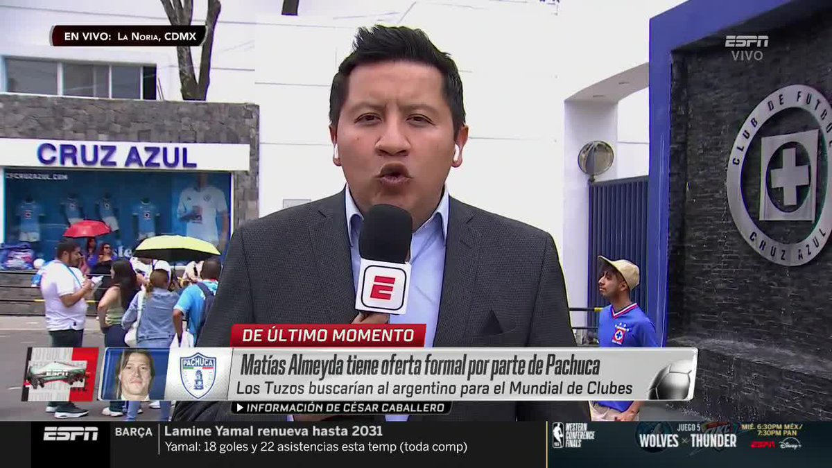¡PACHUCA QUIERE A MATÍAS ALMEYDA! 😱 Los Tuzos ya mandaron una oferta formal a Matías Almeyda. ¿Volverá al futbol mexicano? 👀 Vía CESAR CABALLERO 𝗘𝗹 𝗺𝗲𝗷𝗼𝗿 𝗱𝗲𝗯𝗮𝘁𝗲 𝗲𝘀𝘁𝗮́ 𝗲𝗻 𝗙𝘂𝘁𝗯𝗼𝗹 𝗣𝗶𝗰𝗮𝗻𝘁𝗲 𝗮 𝗹𝗮 𝟭𝗽𝗺 𝗽𝗼𝗿 𝗘𝗦𝗣𝗡 𝘆 #𝗗𝗶𝘀𝗻𝗲𝘆𝗣𝗹𝘂𝘀.