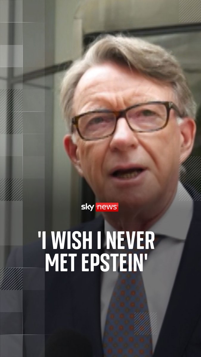 'I wish I never met Epstein'. Our US correspondent James Matthews questions Lord Mandelson over Jeffrey Epstein association.