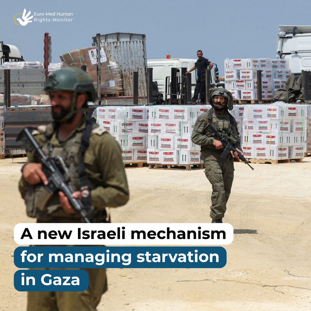 A new mechanism to manage starvation instead of ending it, and Israeli helicopters open fire on thousands of starving people crushed in the chaos. This is how the first day of allowed aid entry into Gaza looked like..