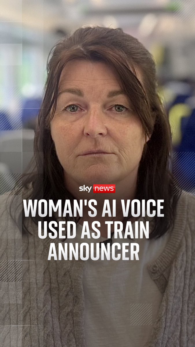 One of the UK’s top voiceover artists, Gayanne Potter, says her voice is being used by AI on Scotland’s trains without her knowledge - despite featuring in ads for brands like B&amp;Q, Estée Lauder and Apple.