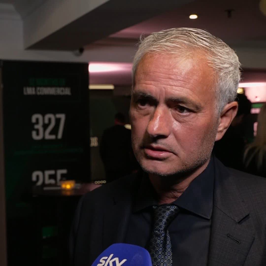 "They are giving him time and conditions to go forward" Jose Mourinho on Ruben Amorim's situation at Manchester United.