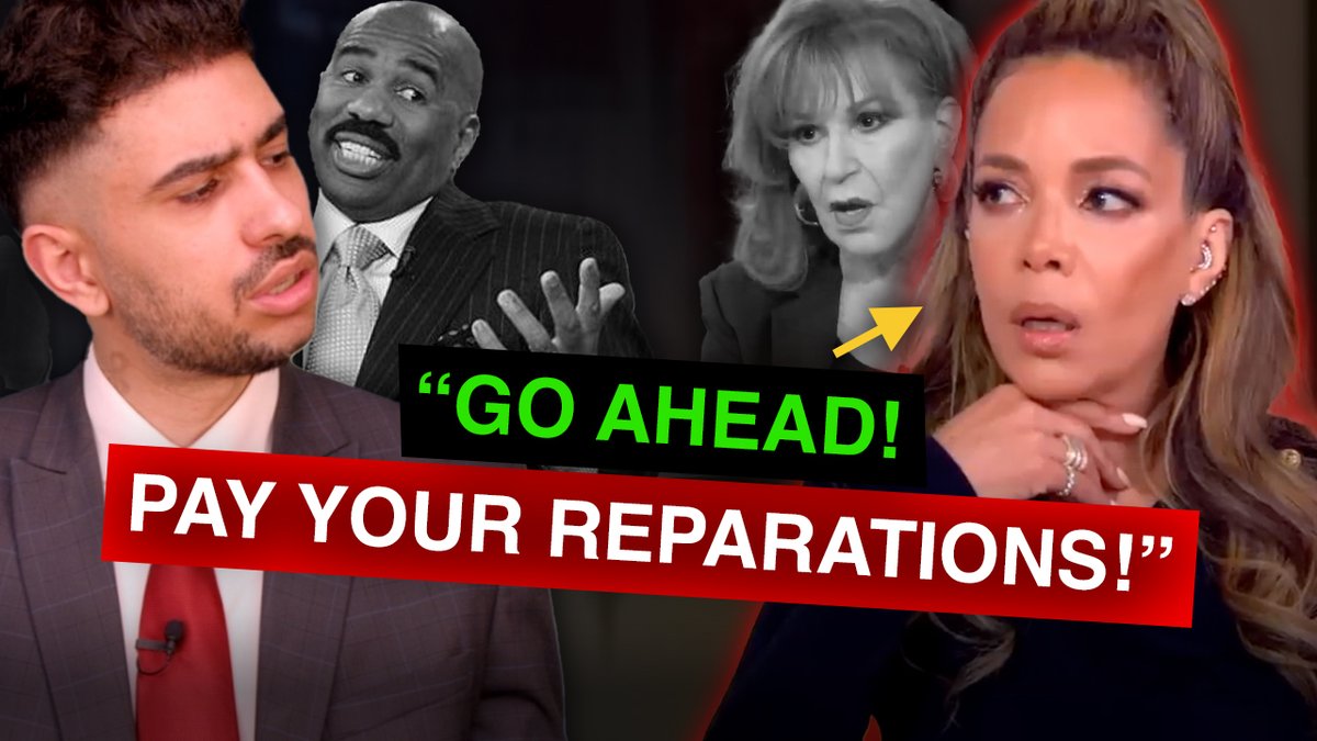 Guest just pressed Sunny Hostin to pay reparations because her ancestors owned slaves: