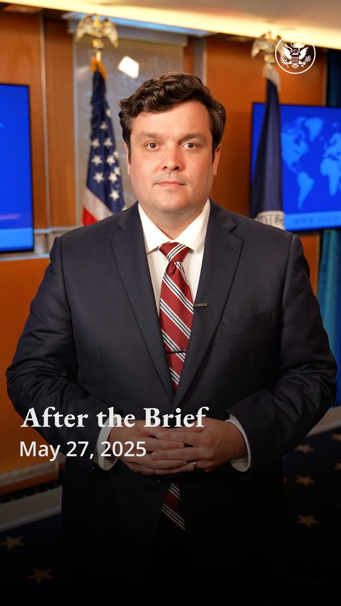 In today’s “After the Brief,” I talk about how President Donald J. Trump and Secretary Marco Rubio are looking for creative solutions to end the conflicts that have lasted for years. Their efforts are all about long term prosperity for the American people and our allies.