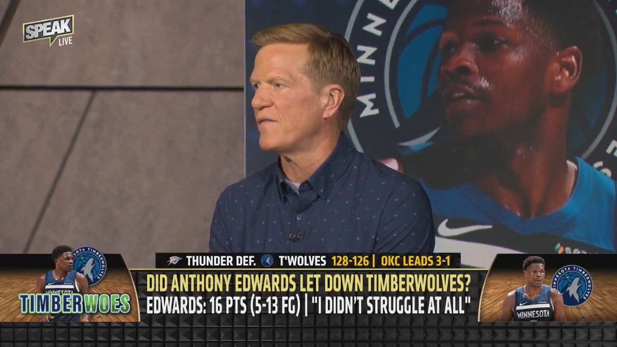 .Ric Bucher: Anthony Edwards let his team down. "I don't want to hear from my best player that I made the right basketball play."