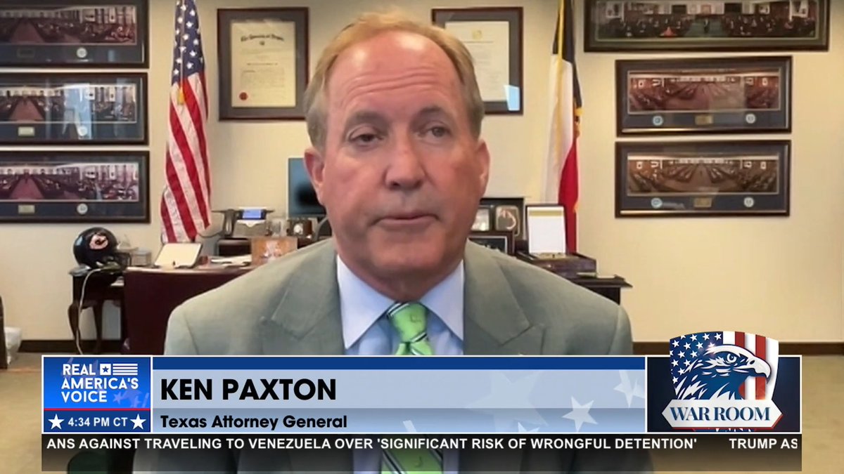 KEN PAXTON ESCORTED FROM THE FLOOR OF THE TEXAS HOUSE “Apparently, he has sole authority or the Speaker to grant permission to get on the floor.” Attorney General Ken Paxton details how Charlie Geren made sure he was escorted off the floor of the Texas House. Bannon’s WarRoom