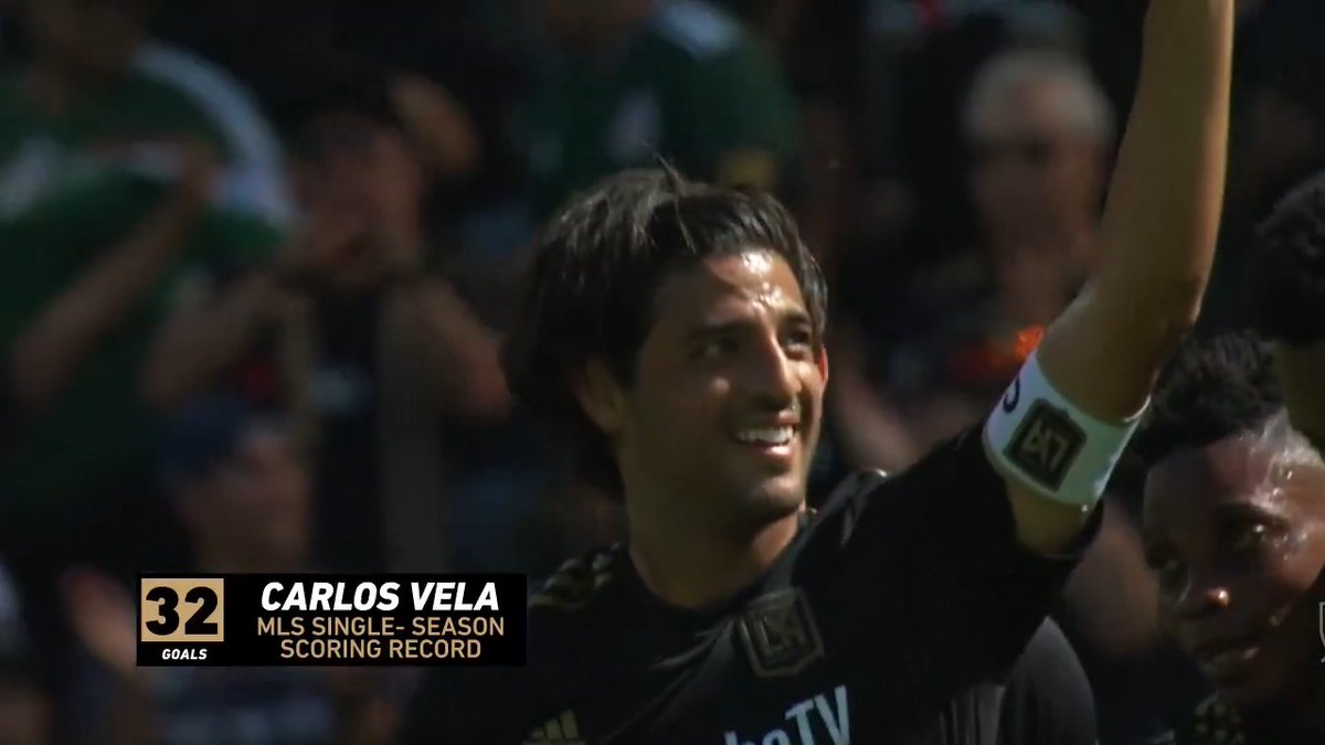 The best season in MLS history. 👑 All 34 goals from Carlos Vela's single-season scoring record in 2019 where he won MVP and led LAFC to the Supporters' Shield.