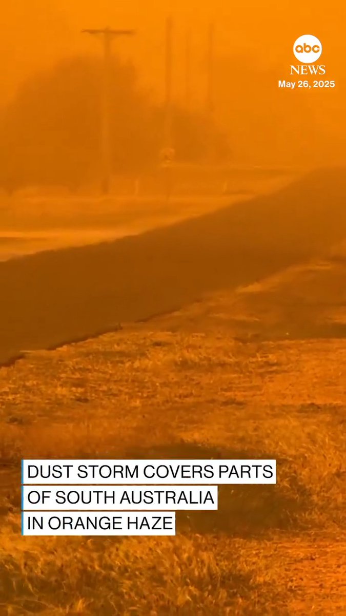 Parts of South Australia looked apocalyptic on Monday as strong winds whipped up dirt and swallowed towns in an orange haze.