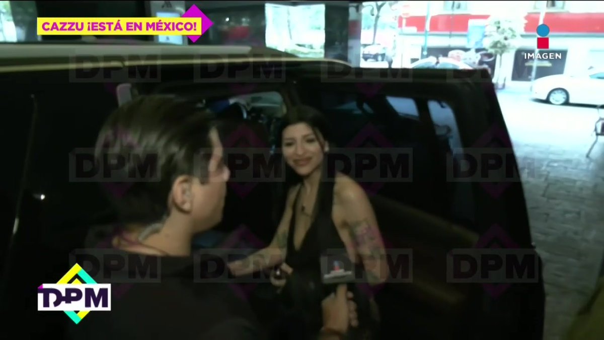 EXCLUSIVA ¡#Cazzu regresa a México junto a su hija #Inti! Fue captada llegando a su hotel, viene a promocionar su nuevo libro 'Perreo, una revolución' #DePrimeraMano👌 de lunes a viernes 3 pm por el 3.1 de #ImagenTelevisión: :