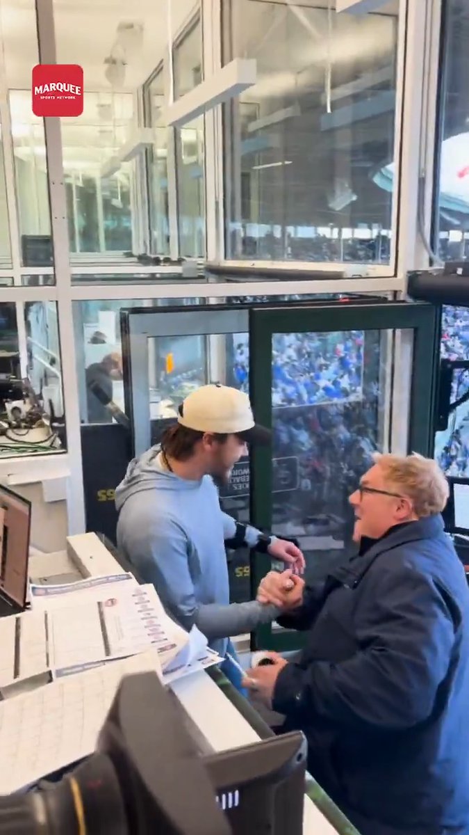 Justin Steele joins Boog and JD in the booth 🎙️