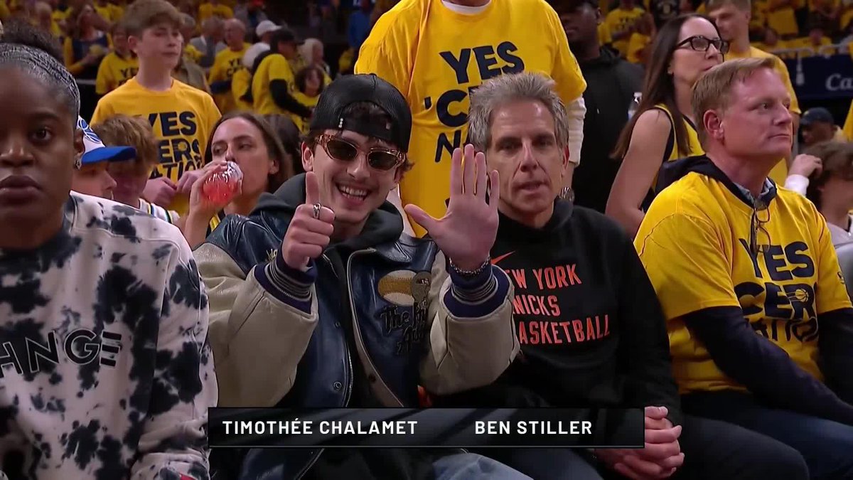 Celebs in the building for a high-stakes Game 4 in Indiana 🤩