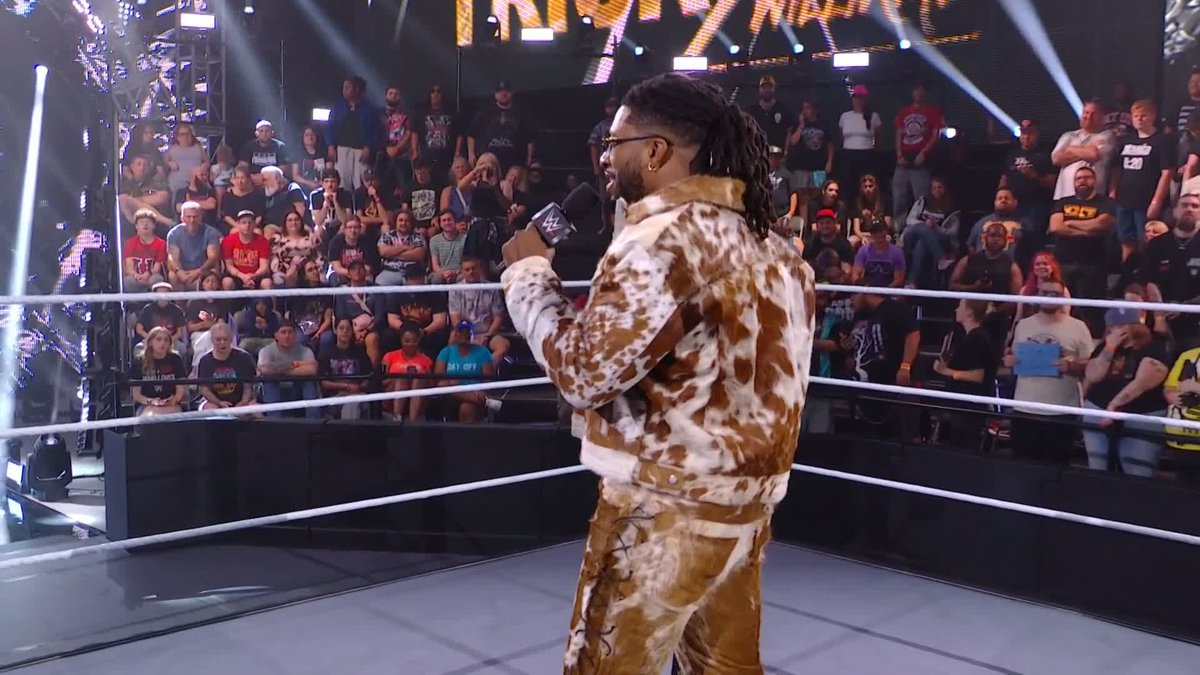 "It is now TRICK-NA" Trick Williams has plans on changing things up in TNA Wrestling, but Mike SANTANA🇵🇷 isn't too fond of that... 😳 #WWENXT