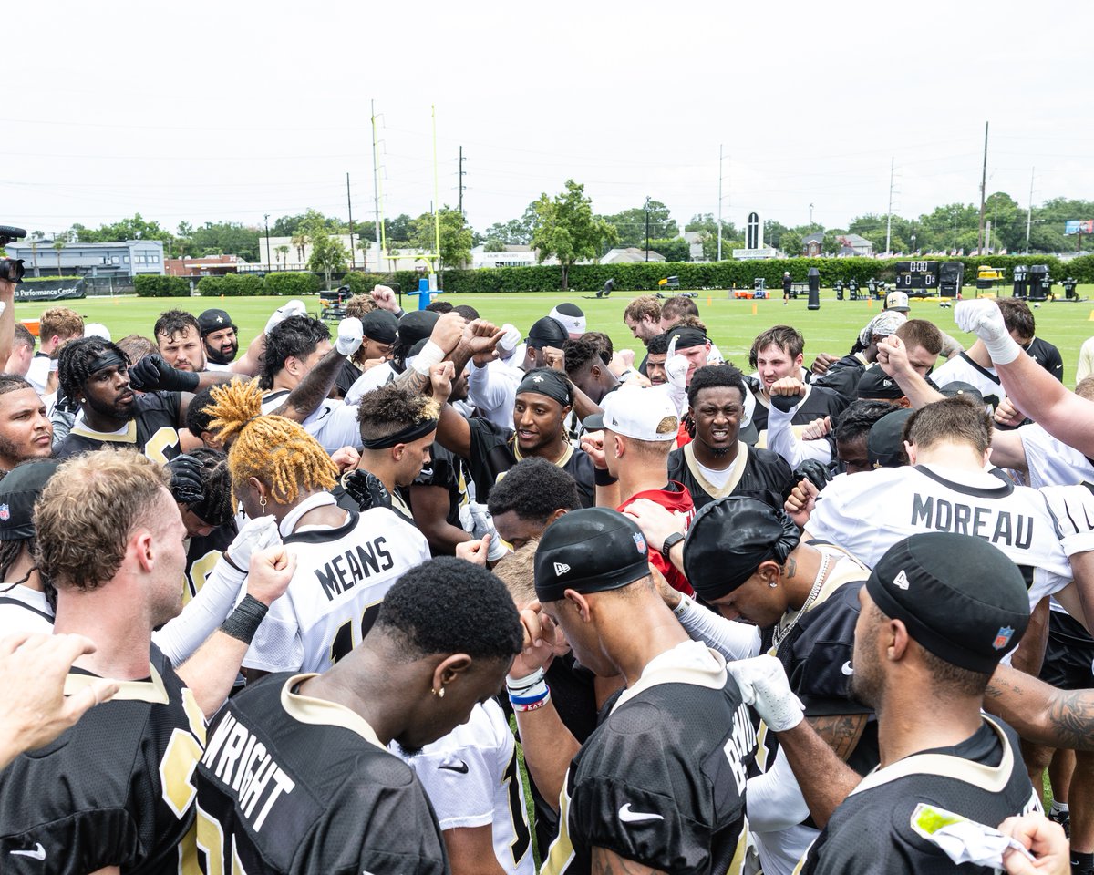 It's built right now. #Saints | Peoples Health