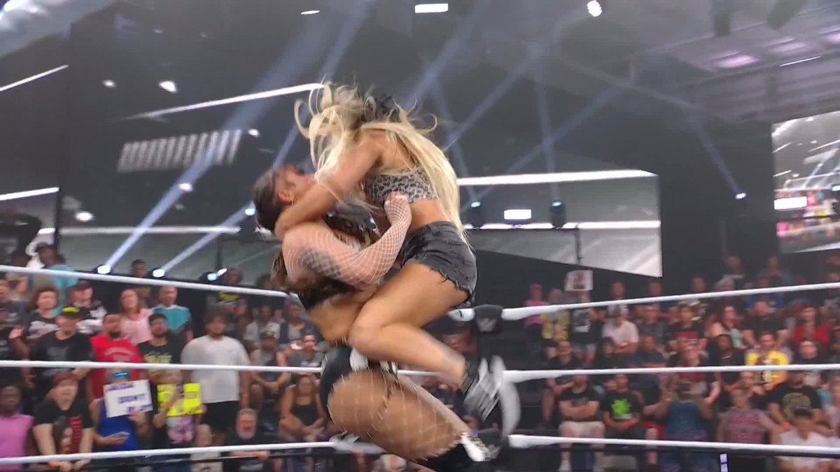 MESSAGE. SENT. Thea Hail is not backing down from 𝙹! 👊 #WWENXT