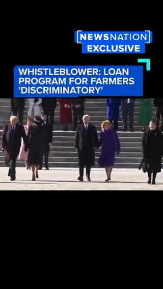 NewsNation's Brian Entin spoke with a USDA whistleblower who says a Biden-era loan forgiveness program for U.S. farmers was unethical and discriminatory toward white farmers, despite it being pegged as a program to help all farmers. More: