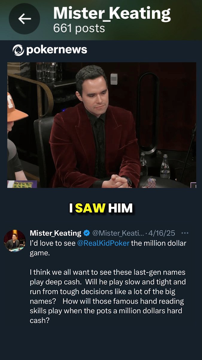 🔈| Daniel Negreanu CALLS OUT Mister_Keating 👀 Do you think Keating could hold up vs the best players in the world!?