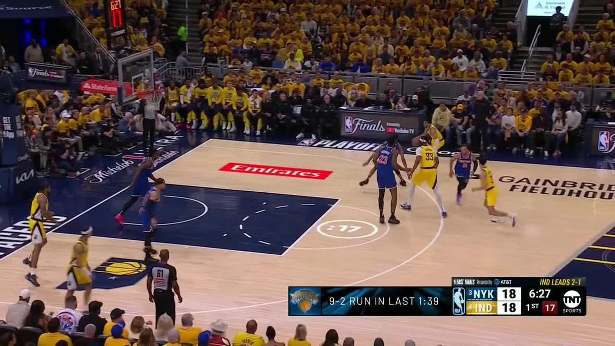 TYRESE HALIBURTON IN GAME 4 🔥 🏀 32 points 🏀 12 rebounds 🏀 15 assists 🏀 0 turnovers