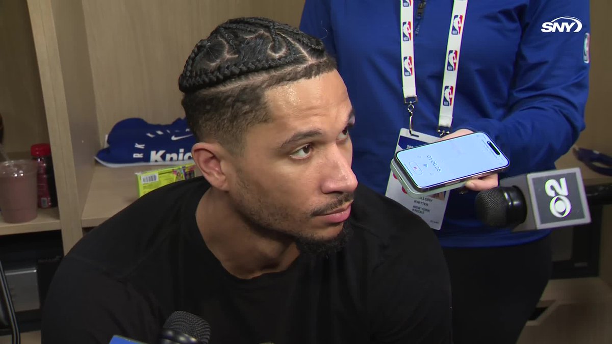 Josh Hart was asked about the turnovers tonight against the Pacers: "It's tough to win against a team like that who turns those turnovers to points. I had like 4 or 5, just stupid turnovers"