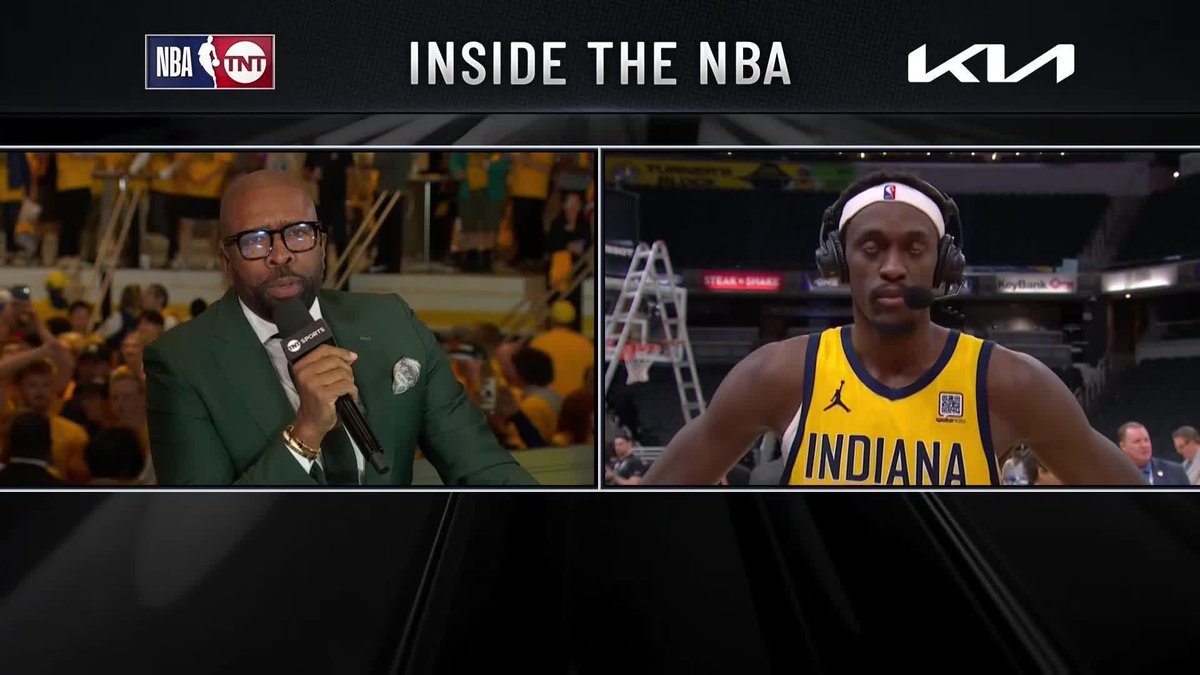 "Pacer nation, they go so crazy about us and the support's just been amazing." 🙌 Pascal Siakam spoke on the similarities between his time in Toronto and Indiana 🗣️
