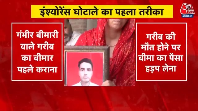 #BREAKING | 12 राज्यों में करीब सौ करोड़ का बीमा घोटाला पहले मरणासन्न लोगों का बीमा कराके घोटाला, अब बीमा का पैसा हड़पने के लिए हत्या! #ATVideo #UttarPradesh #Sambhal | Santosh Sharma