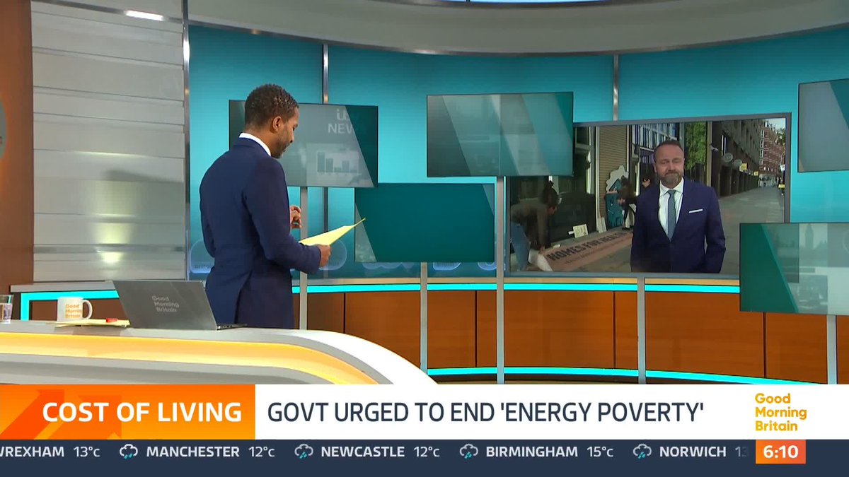 Health professionals, renters, and campaigners are calling on the Government to tackle 'energy poverty'. They are calling for a £13.2 billion investment in insulation ahead of the June Spending Review. @swainitv reports.