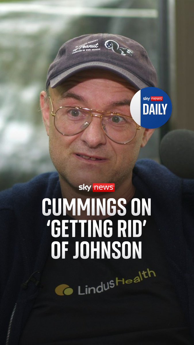 Dominic Cummings has told Sky's Liz Bates he wanted to 'get rid' of Boris Johnson after he went 'rogue' and 'started doing the opposite' of what was promised before the 2019 election. Read the full story:
