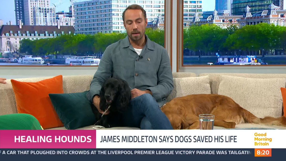 They say dogs are a man’s best friend and James Middleton, the Princess of Wales’s brother, couldn’t agree more with his beloved pets playing a huge part in supporting his mental health.