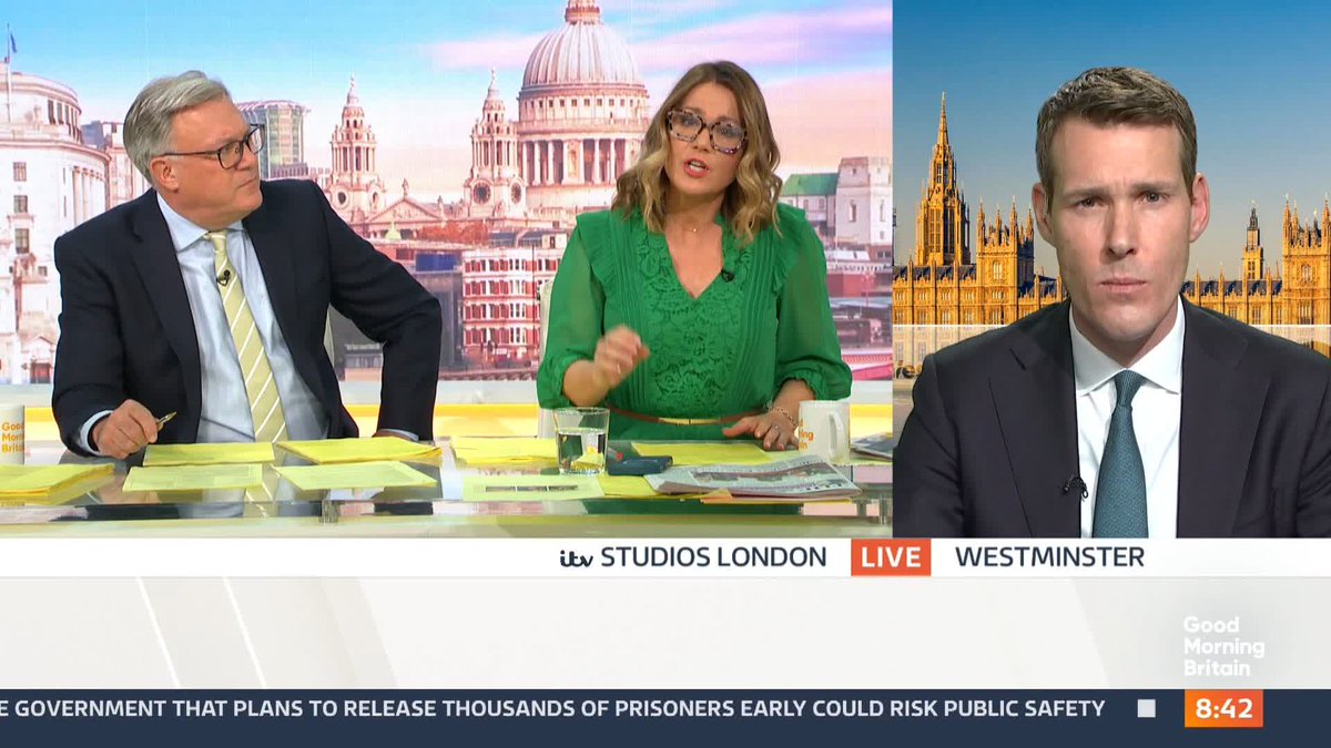 'Could you just sum up in a sentence the theme of this government?' Susanna Reid asks Housing Minister Matthew Pennycook.