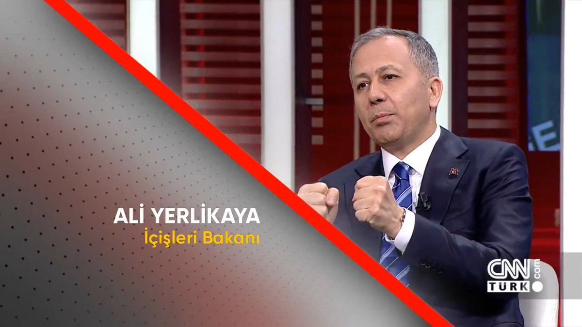 İçişleri Bakanı Ali Yerlikaya, bu akşam CNN TÜRK'e konuk olacak Ahmet Hakan (ahmet hakan) #TarafsızBölge'de soracak; ilk bölümde İçişleri Bakanı Ali Yerlikaya (Ali Yerlikaya), ikinci bölümde Coşkun Başbuğ, Hakan Bayrakçı, Abdulkadir Selvi, Zafer Şahin ve İsmail Dükel yanıtlayacak. #TarafsızBölge bu akşam 20.30'da
