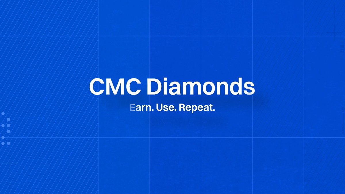 🔎 CMC Feature Highlight | CMC Diamonds Collect Diamonds daily and redeem for: 🔹 Exclusive NFTs 🔹 Crypto-related perks 🔹 Special event access 🔹 And more! Start earning today, completely free:
