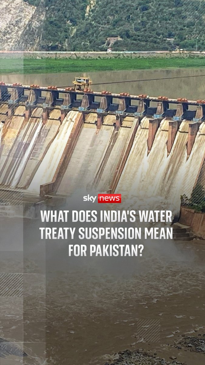 India suspended its 65-year-old Indus Water Treaty with Pakistan, which split the Indus River and its tributaries between the two countries after the terror attack in Kashmir. Sky's Neville Lazarus investigates what this could mean for the region.