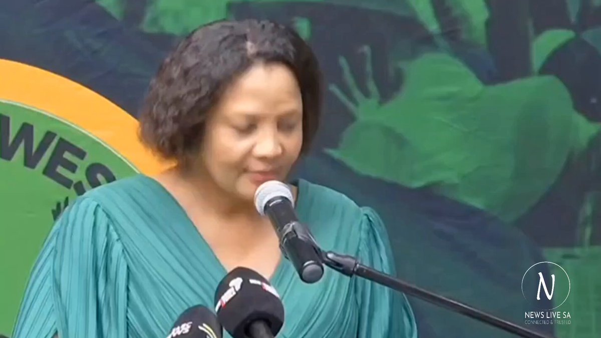 Mary Phadi holds a media briefing at The Capital Hotel in Mbombela, outlining her vision for the MK Party in Mpumalanga this briefing takes place despite her suspension from the party Adv Busisiwe Mkhwebane is currently the convener of uMkhonto WeSizwe Party (Official) in the Province