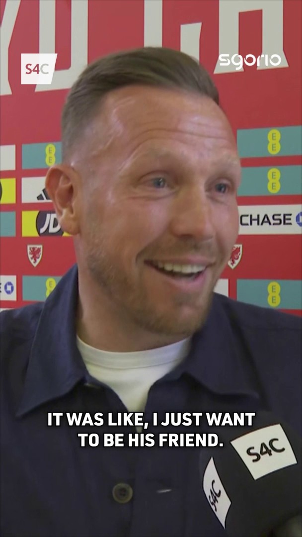 Connor Roberts 🤝 Craig Bellamy "I played nine holes of golf, and he came with me" The New Saints FC | Wales 🏴󠁧󠁢󠁷󠁬󠁳󠁿
