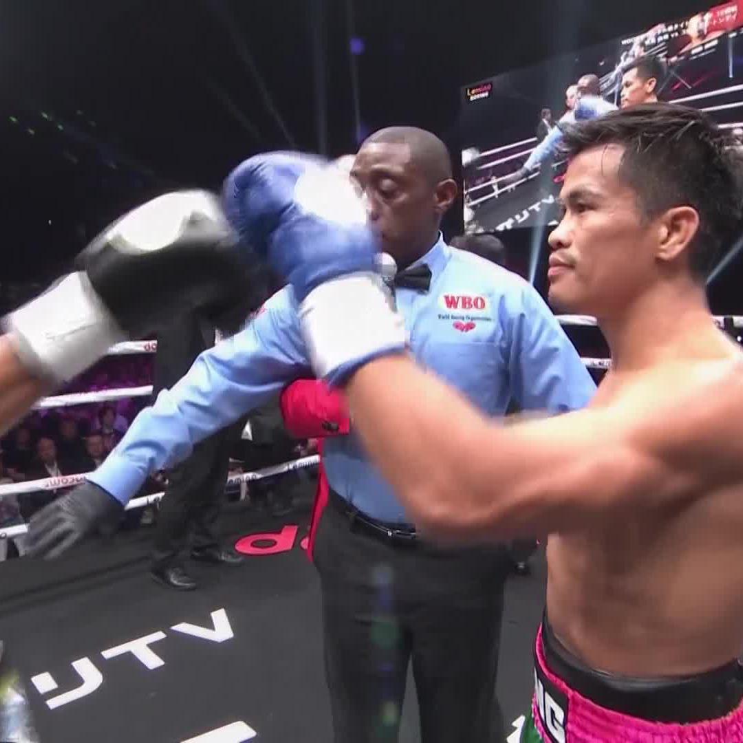 The action hasn't stopped yet 😅 Yoshiki Takei vs. Yuttapong Tongdee for the WBO World Bantamweight Title goes down now 🔥 #RikiishiNunez | Live NOW on DAZN