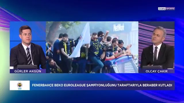 🟡🔵 Fenerbahçe Beko'nun kutlamaları 💬 "Fenerbahçe taraftarı da Fenerbahçeli oyuncular da doyasıya kutladılar." 🎙 Gürler Akgün ve Olcay Çakır'ın değerlendirmeleri. | #GünOrtası