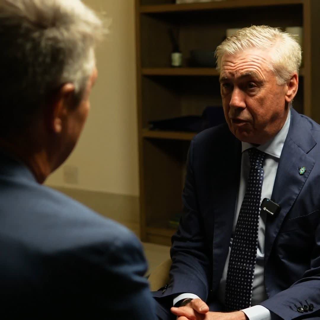 🗣️ "He's in talks with other clubs as he tries to be first coach..." Will Davide Ancelotti be the next Rangers manager? We've been speaking to his dad, Carlo 🔽