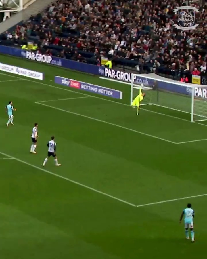 Here's a video of Daniel Iversen making saves. Enjoy. 🍿 #pnefc