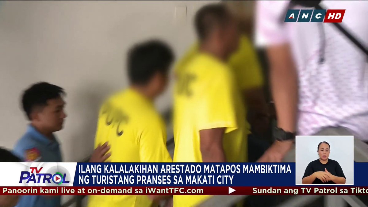 Tinurukan umano ng pampatulog ang isang dayuhang turista at pinagnakawan ng grupo ng mga lalaki na nagpapanggap pang tour guide sa Makati City. Samantala, isang lalaki ang arestado sa parehong lungsod matapos manghablot ng cellphone ng isang dayuhan.