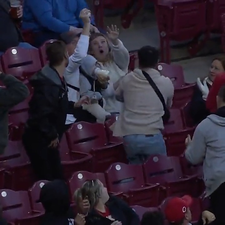 This baby doesn’t know they were just part of an awesome moment.