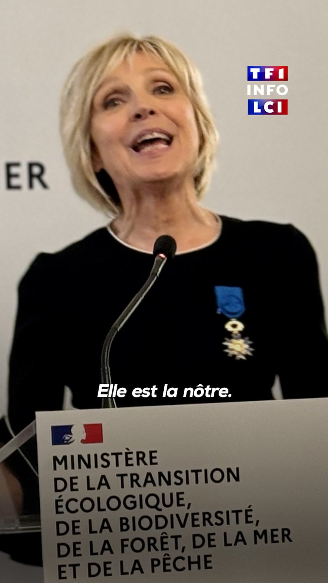 🎖️ Evelyne Dhéliat, Officier de l'Ordre National du Mérite 👏 cc Groupe TF1 TF1 TF1+ LCI