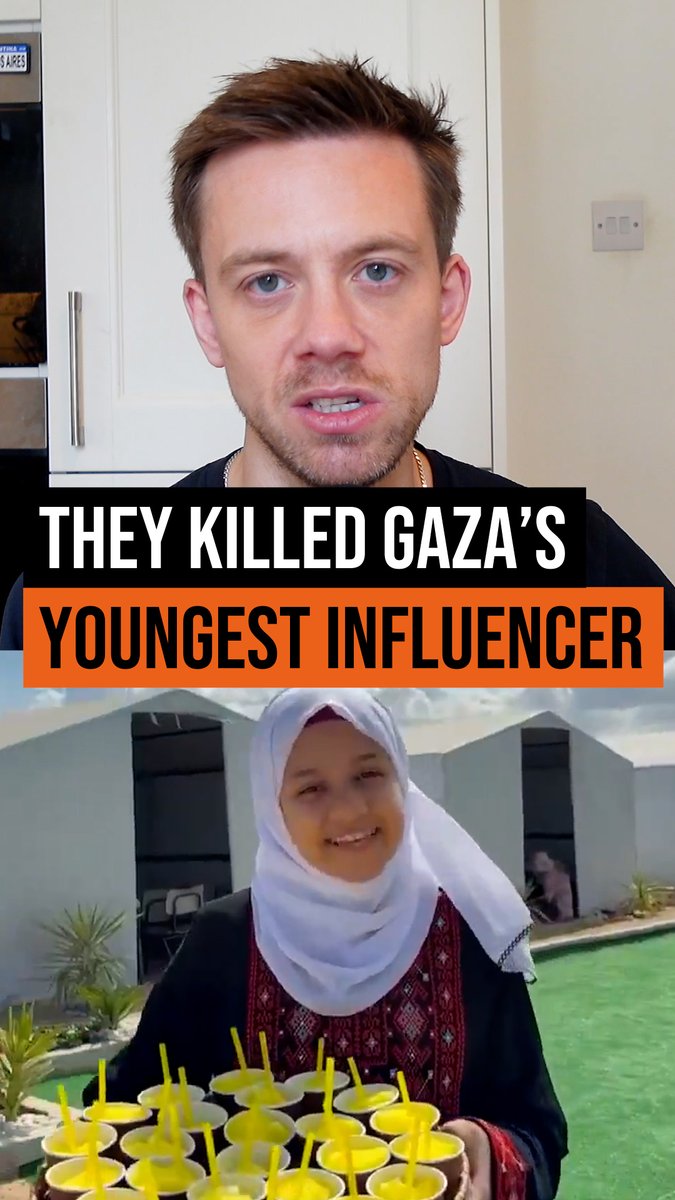 Israel killed Gaza's influencer - 11-year-old Yaqeen Hammad. Thousands and thousands and thousands of Palestinian children - all butchered by the West, in front of the whole world. You cannot say "I did not know."