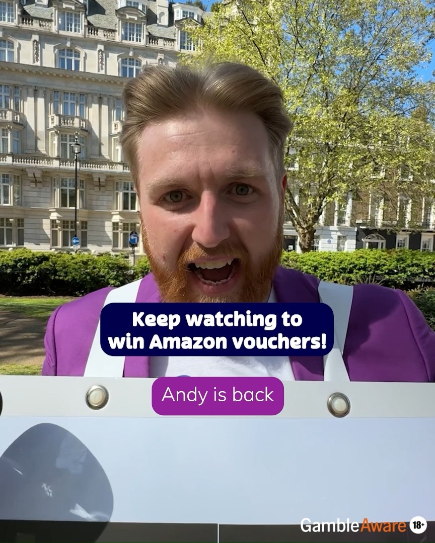 😱 Woa, did anyone else just jump out of their skin?! 😱 Andy’s lost his face (!) and it’s creeping us out… Help us find it and three lucky winners will win a £40 Amazon voucher. Better hurry, that blank stare is getting weirder by the second! ____________ Three randomly selected winners will be announced on 4th June to each win a £40 Amazon voucher. Winners must message us to redeem. Vouchers not exchangeable for cash.