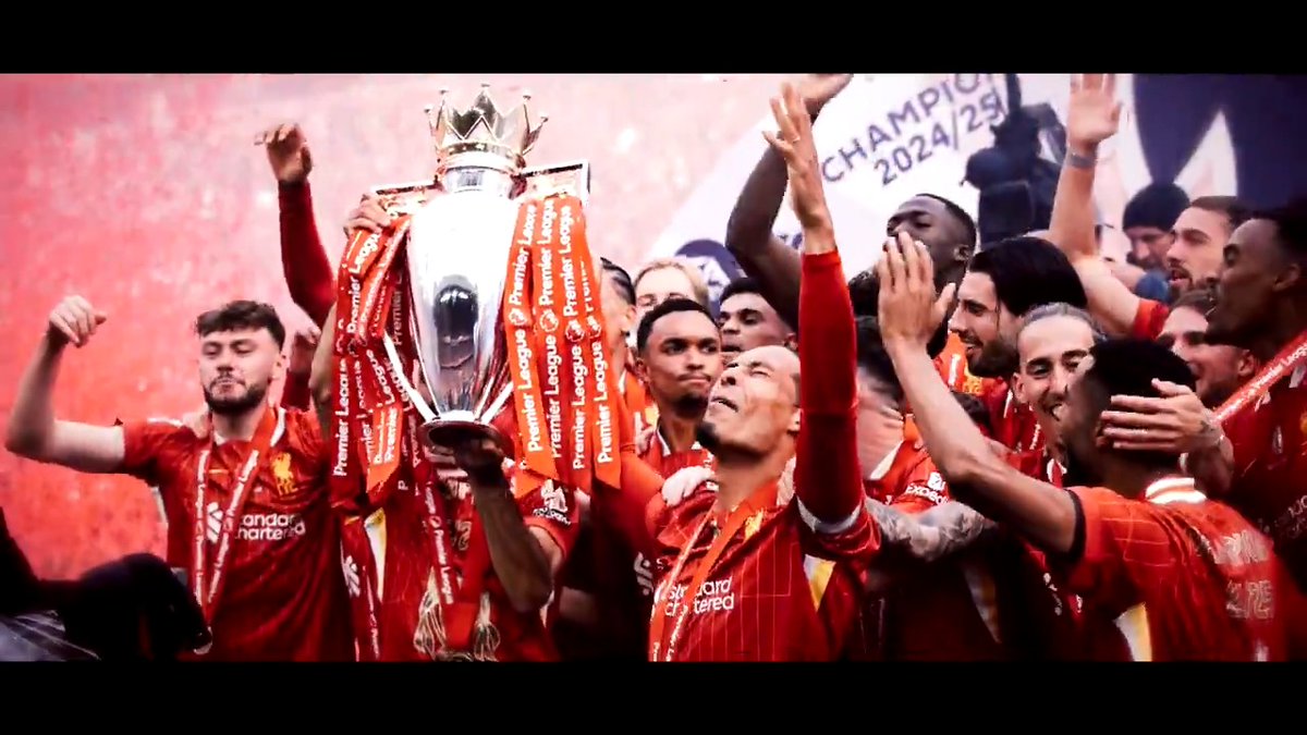 A seismic season at Anfield. Liverpool FC: 2024/25 Premier League champions.