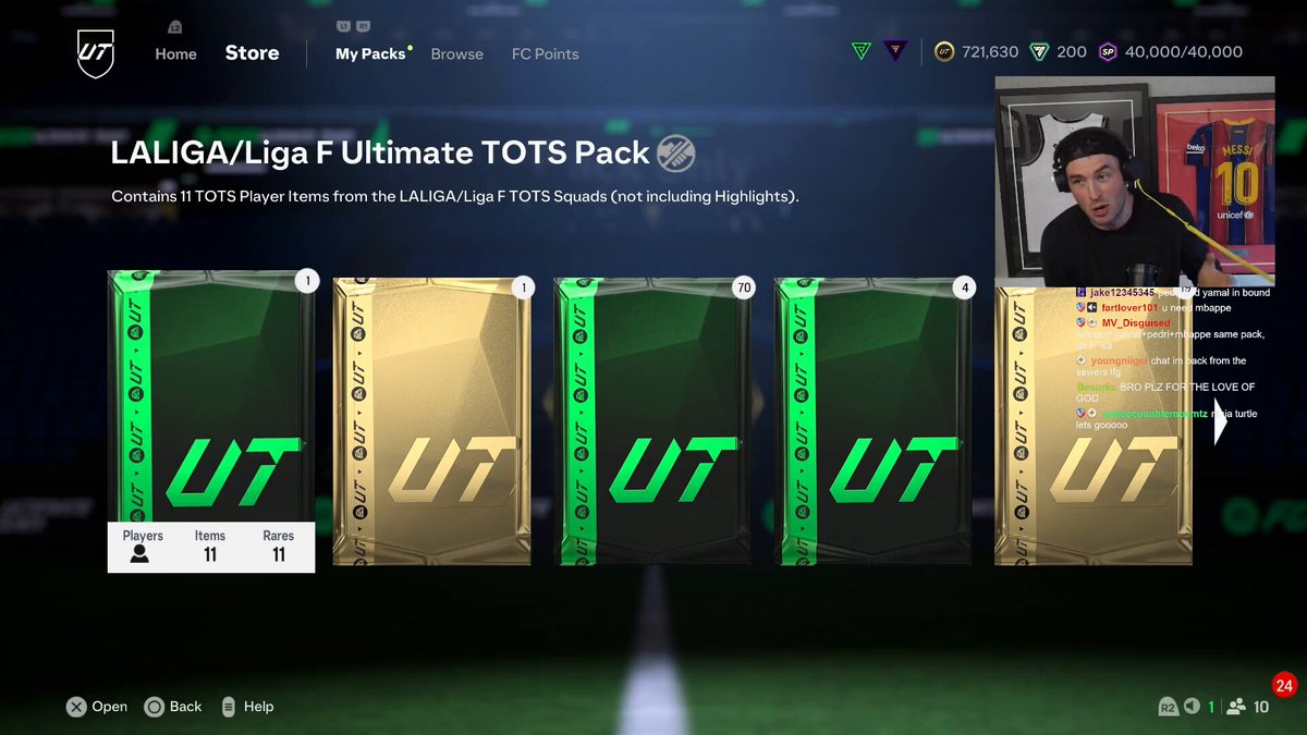 11 La Liga TOTS Players in One Pack -> The Result 😭