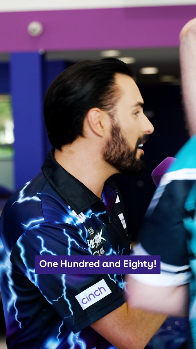 Rylan’s got the mic… what could possibly go wrong? 🎤 With Huw Ware showing him the ropes, Rylan’s stepping up as referee. But calling the shots means lightning-fast maths and no room for error. Does R Y L A N have what it takes? 💜 #rylan #cinchDarts #cinchStore #PDC | PDC Darts