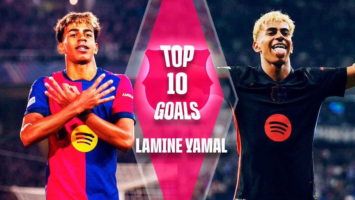 Lamine Yamal's TOP 10 goals! 🎬 #LaLigaHighlights