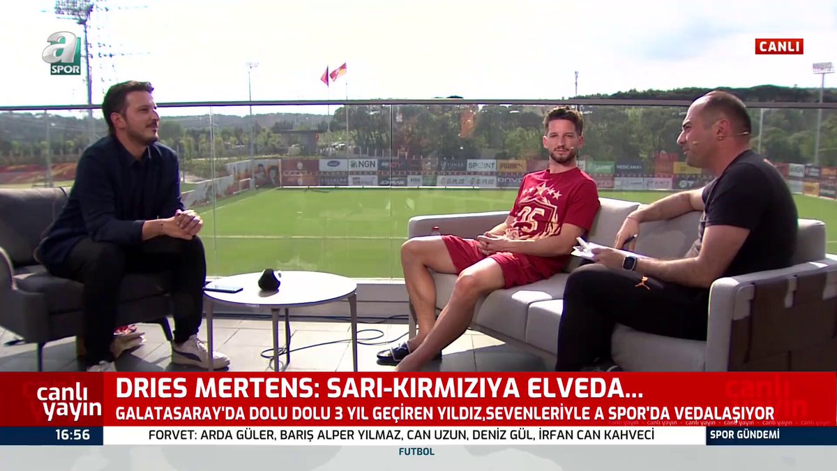Dries Mertens: "Cuma günü belki de kariyerimin son maçını oynayacağım. Umarım kazanarak güzel bir şekilde kariyerimi bitiririm..."