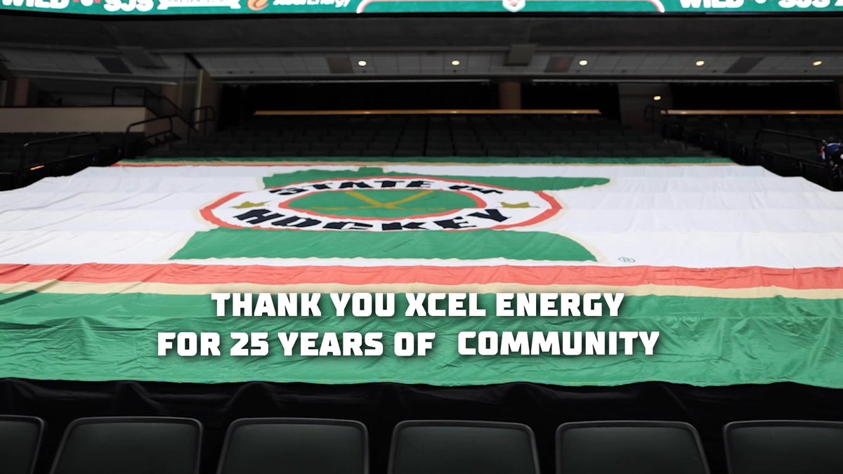 Thank you, Xcel Energy for 25 years of memories and 25 years of growing the State of Hockey community!!