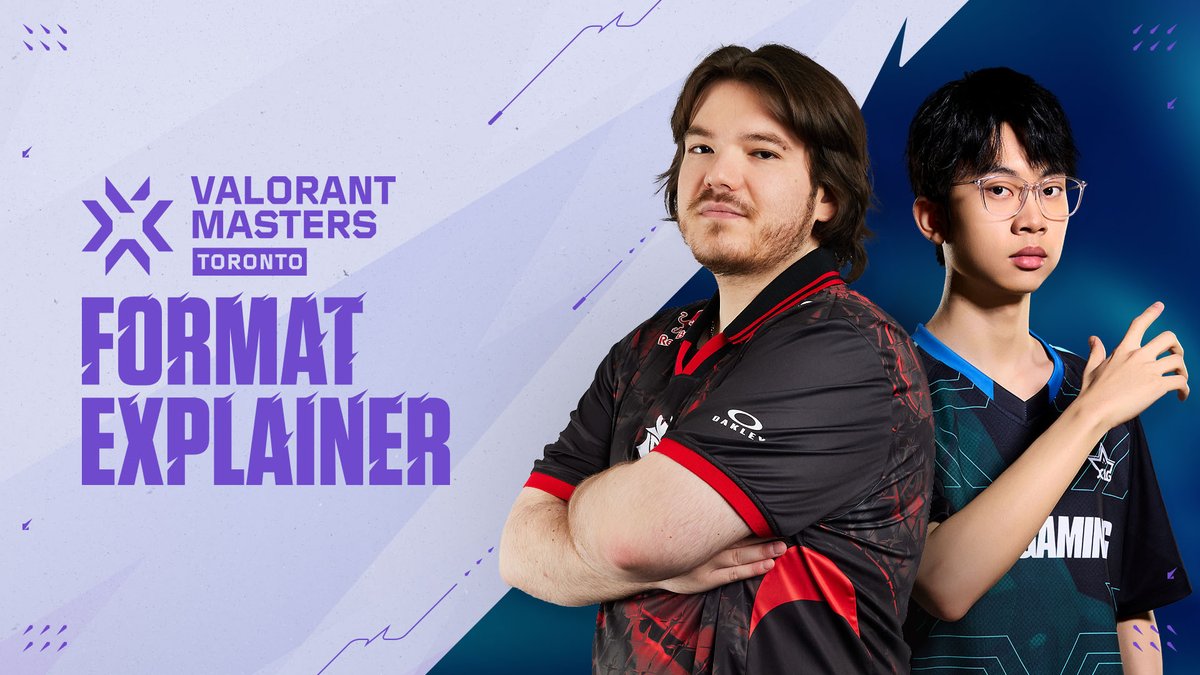 All eyes are on Toronto. Here's how the tournament format for #VALORANTMasters Toronto works – kicking off June 7.