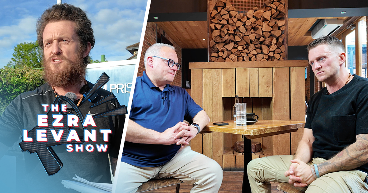EXCLUSIVE: Tommy Robinson’s first interview after leaving prison British journalist and activist Tommy Robinson sat down with Rebel News publisher Ezra Levant 🍁🚛 just hours after being released from the notorious HMP Woodhill. I met up with Tommy Robinson 🇬🇧 yesterday for breakfast — his first meal outside prison in seven months. As you know, he had been locked up in solitary confinement for the sin of publishing a documentary video. Tommy visited his family and got a haircut, and then he sat down with me for an hour. We talked about many things: ⚫️Tommy’s prison conditions, including the only other prisoner he spoke with ⚫️What the prison guards said to Tommy ⚫️Why Tommy published the documentary, even though he knew it meant certain imprisonment ⚫️The state of free speech in the United Kingdom, including the jailing of Lucy Connolly for a mean tweet ⚫️Elon Musk’s essential role in reviving freedom around the world ⚫️What Tommy is going to do, now that he’s out Tommy’s special thank-you to his supporters And so much more. It’s a riveting, raw discussion with the UK’s most consequential journalist and activist, just hours after leaving one of the UK’s most notorious prisons. So pour yourself a cup of tea, sit down and watch this exclusive video. Unlike the mainstream media that savagely attacks Tommy, Rebel News gives Tommy a fair hearing. Unlike the BBC, which gets more than £3 billion from the government each year, Rebel News is 100% viewer-funded. If you can help, I’d be grateful — like you, we’ve always been loyal to Tommy, and to the truth.